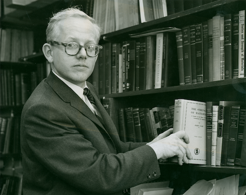 Douglas Wright during his days as a civil engineering professor at Waterloo in 1958.