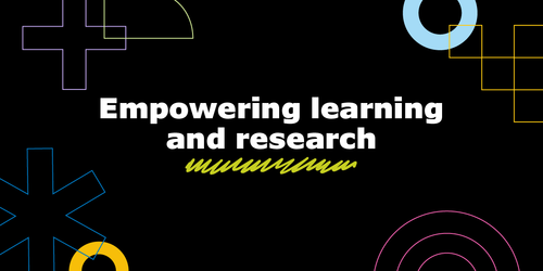 Empowering Teaching and Research banner.