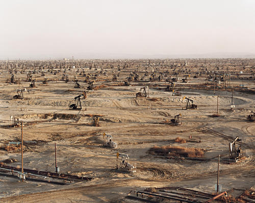 Oil fields photo by Edward Burtynsky, Courtesy Nicholas Metivier Gallery, Toronto