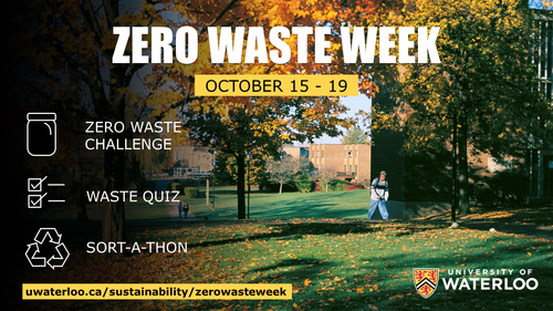 Zero Waste Week banner.