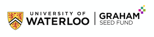 The University of Waterloo logo and the Graham Seed Fund logo.