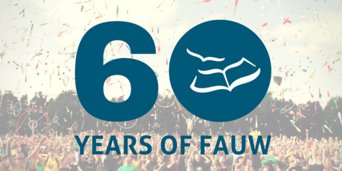 60 Years of FAUW logo.