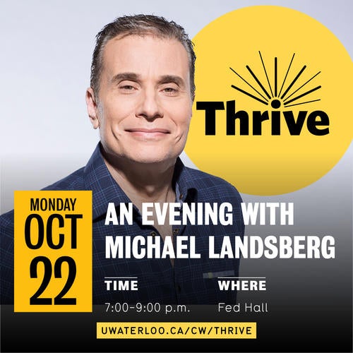 An Evening With Michael Landsberg image.