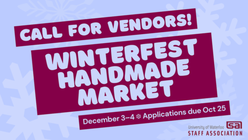 Winterfest Handmade Market banner.