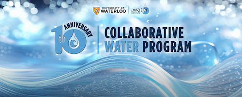10th anniversary of the Collaborative Waterloo Program banner image.