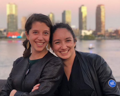 Dominique Souris (BES ’16, MA ’18) (left) and Ana González Guerrero (BES ’15) (right) co-founded the Youth Climate Lab (YCL) in 2017.