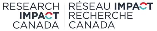 The Research Impact Canada logo in English and French.