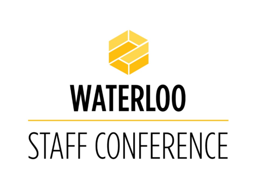 Waterloo Staff Conference banner.