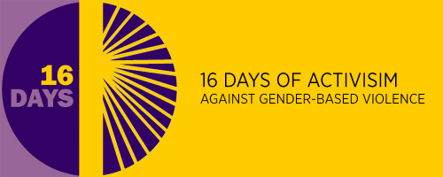 16 Days of Activism logo.