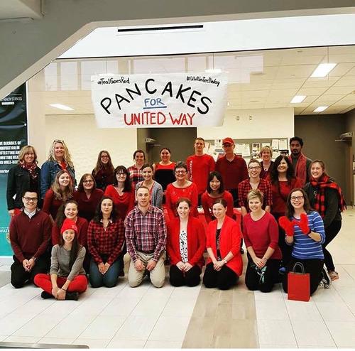AHS participates in pancake Tuesday to raise money for Unitedway