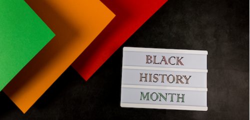 Black History Month event banner