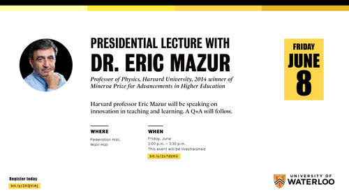Presidential Lecture banner image.