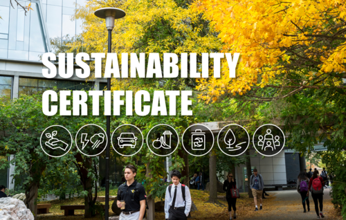 Sustainability Certificate banner