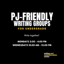PJ Friendly Writing Groups banner