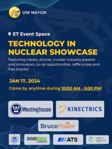 Nuclear showcase banner featuring corporate logos.