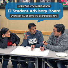 Students sit at a brainstorming session.