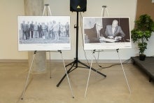 A photographic display of moments from the School of Optometry and Vision Science's history.
