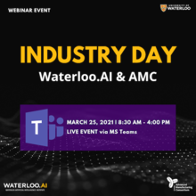 Waterloo.AI Industry Day Banner.