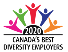 Canada's Best Diversity Employers 2020 logo.