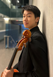 Cellist Robert Choi.