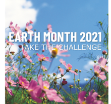 Earth Month 2021 banner.
