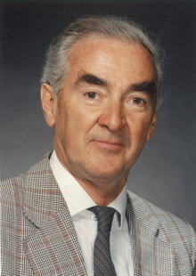 Dr. John Moffat in 1992.