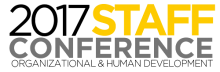 2017 Staff Conference logo.