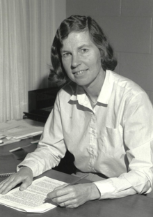 Dr. Anne Dagg circa 1986.