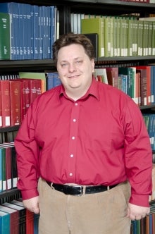 Outgoing Associate University Librarian Pascal Calarco.