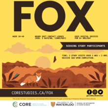 FOX study graphic showing a cartoon fox.