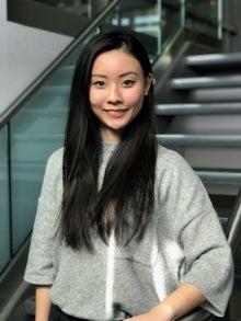 Co-op student Zoey Hu.