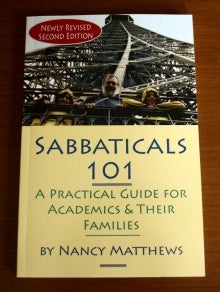 The cover of the book &quot;Sabbaticals 101.&quot;