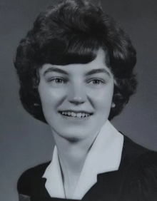 Marian Forster's 1964 graduation photo.
