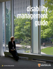 Front cover of the Disability Management Guide.