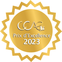 CCAE Prix D'Excellence banner.