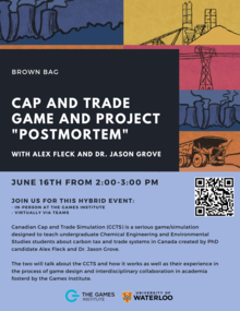 Cap and Trade poster.