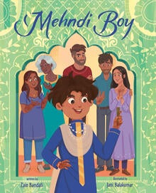 The front cover of Mehndi Boy.