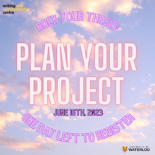 Plan Your Project banner