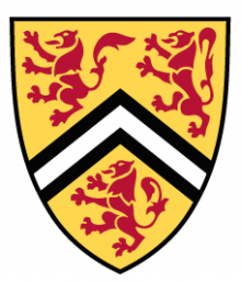 The University of Waterloo's heraldic shield.