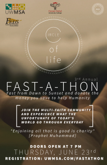 Fast-A-Thon poster.