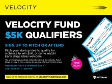 Velocity Fund Qualifier poster.