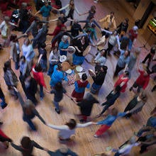 A traditional circle dance.