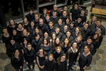 Members of the University Choir.