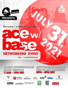 UWBASE event banner for July 31.