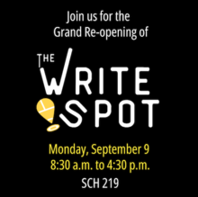 Write Spot reopening graphic.