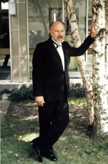 Professor Donald Ranney in formal wear circa 1996.