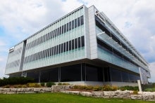 the exterior of the Stantec office in the innoTECH building.