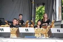 The UW Gamelan Ensemble performing at the Kultrun Music Festival.