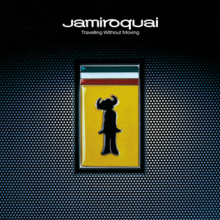 The cover of Jamiroquai's 1996 album "Travelling Without Moving."