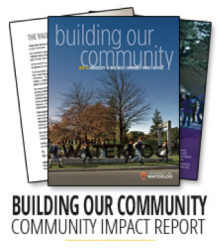 The cover of the Community Impact Report.
